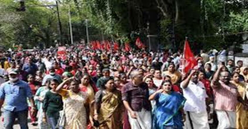 cpm-vice-chancellor-governor-ldf-march